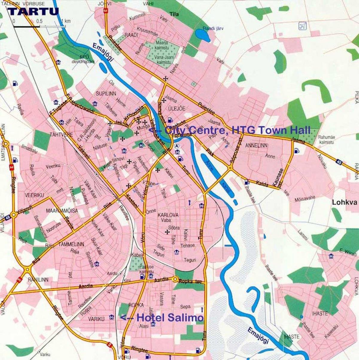 kaart tartu Eesti