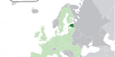 Eesti kohta euroopa kaarti