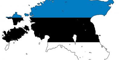 Map Eesti lipp