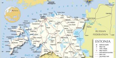 Map Eesti riik